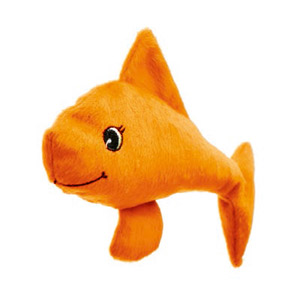 Welli-Fisch Spielkissen fr Katzen - Orange
