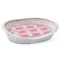 Premium Basket With Pink Cushion