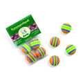 Soft Rainbow Balls - 4 Pieces