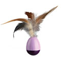 Wind Up Egg With Feathers